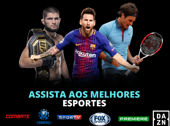 Assista aos melhores esportes